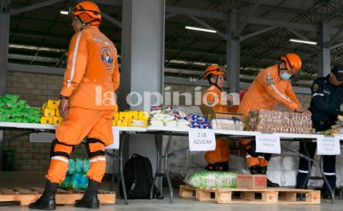 Se espera que en los próximos días lleguen más víveres y medicinas. Juan Pablo Cohen