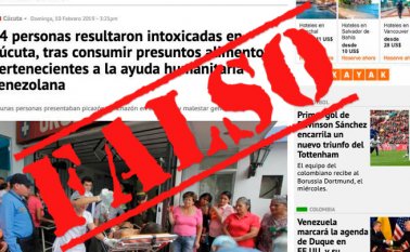 Noticia falsa. Hicieron un montaje. Twitter