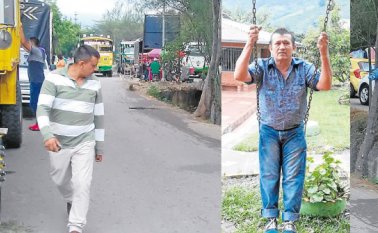 Los familiares de Pedro Luis Moreno visitaron el domingo el sitio del accidente, para conocer, entre los vendedores, detalles de lo ocurrido.   Colprensa