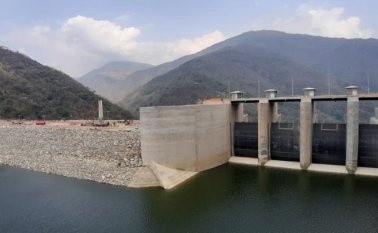 Daño causado a raíz del cierre de las compuertas de Casa de Máquinas en el proyecto. Colprensa