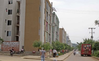 Alen Yesid Collado Sánchez, estaba jugando con su patineta con su hermana de 5 años, pero de repente cayó al vacío. Archivo