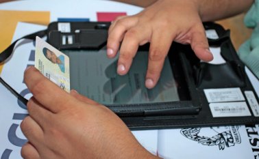 Desde el 27 de octubre comenzó el proceso de inscripción de cédulas en todo el país y mes a mes la Registraduría estará entregando un reporte al CNE. Archivo