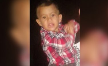 Eduin Gabriel Ortiz Jara, tenía un año de vida. Cortesía