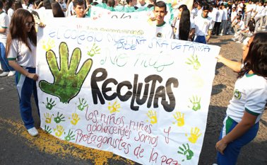 El recorrido se hizo desde el parque Santander hasta la plazoleta Fundadores. César Obando