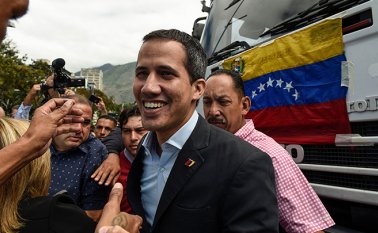Líder opositor venezolano, Juan Guaidó. Federico Parra / AFP