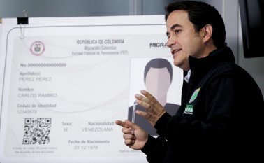 Director general de Migración Colombia, Christian Krüger Sarmiento. Colprensa