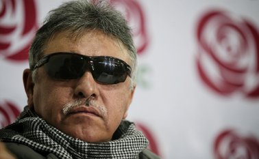 Zeuxis Pausias Hernández Solarte, más conocido como Jesús Santrich. Colprensa