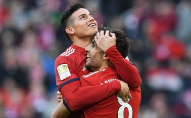 James Rodríguez. AFP