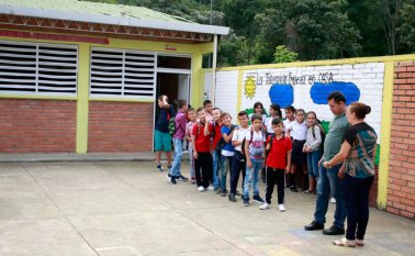 La matrícula se disparó con la llegada de más niños venezolanos.
Archivo