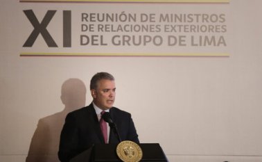 Presidente de la República de Colombia, Iván Duque. Colprensa