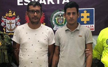 Jhon Martín Monrroy Ledesma y Jhon Estiven Monrroy Moreno fueron enviados a la cárcel, mientras responden ante la justicia.
 Policía