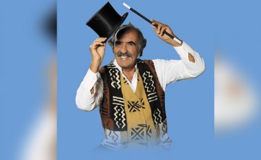 A Salvo Basile le gustaba revisar cada una de sus escenas en la producción “Las noches de Luciana”. Colprensa