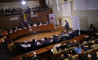 Se cumplió la audiencia pública convocada por la Corte Constitucional. Colprensa