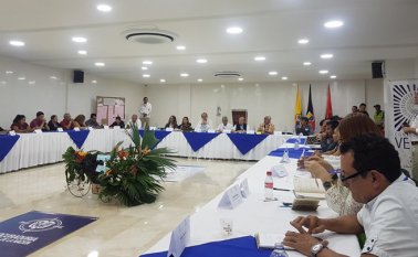 Al encuentro también asistieron la Defensoría del Pueblo, el Procurador General de la Nación, Fernando Carrillo, y organizaciones de área metropolitana de Cúcuta, que no han escapado a hechos victimizantes.
 Cortesía