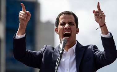 Presidente interino de Venezuela, Juan Guaidó. AFP