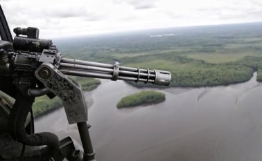Los combates tuvieron como escenario la vereda Santo Domingo de Tumaco Colprensa