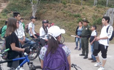 Es una campaña de la Policía de Pamplona. Cortesía