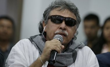 Zeuxis Pausias Hernández Solarte, mejor conocido como Jesús Santrich. Colprensa