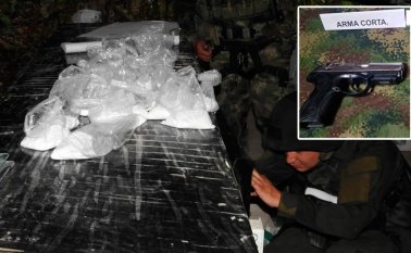 En Tibú y Teorama. Ejército