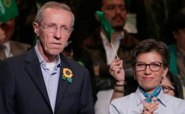 Los excongresistas de la alianza verde, Antonio Navarro y Claudia López, volverán a medirse en una encuesta. Archivo