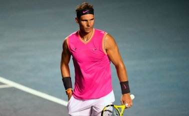 El mallorquín buscará una nueva victoria en las canchas californianas. Juan Martín del Potro, quien tendría que defender el título, no jugará por una lesión.   Archivo