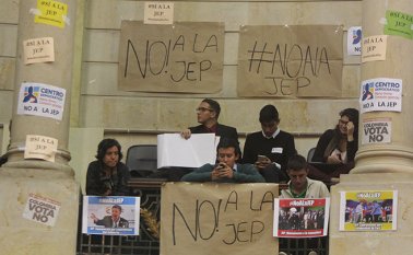 Al Congreso de la República llegará en menos de un mes una discusión de la reforma constitucional a la Justicia Especial de Paz. Colprensa