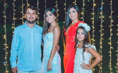 Rafael Londoño, Isabella Londoño, Leidy Roa y Mariana Londoño. Cortesía