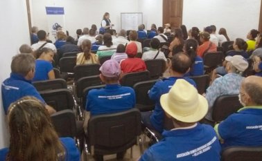 Un total de 84 personas aprendieron con la Defensoría cómo defender sus derechos y los de sus comunidades. Cortesía