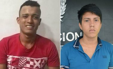 Roque Alberto Atuesta Cárdenas y José Enrique Lindarte Angarita. Policía Nacional