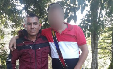 Javier Morales Jaimes, de 32 años, nacido en Tibú y padre de dos niños, trabajaba en la finca paterna cultivando cacao y plátano. Cortesía