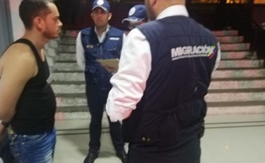 José Manuel Peña García fue enviado a La Habana en un vuelo, este sábado. Migración Colombia