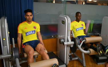 El primer jugador en llegar fue el capitán y máximo goleador histórico de la tricolor, el delantero Falcao García; dos horas después se integró al equipo nacional el lateral izquierdo Cristian Borja. Colprensa