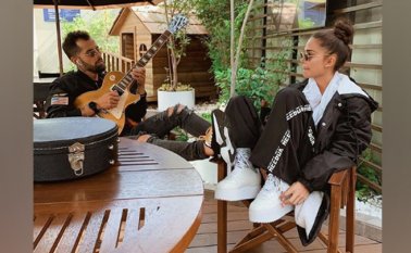 Greeicy Rendón y Mike Bahía. Instagram