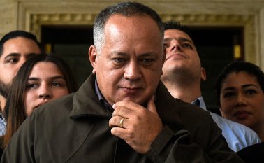 Número dos del chavismo, Diosdado Cabello. AFP