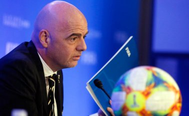 Presidente de la FIFA, Gianni Infantino. AFP