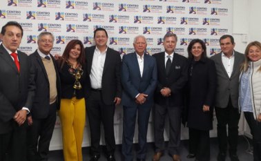 Los cinco precandidatos del Centro Democrático a la Gobernación se reunieron en Bogotá, con las directivas del partido a nivel nacional, para definir aspectos relacionados con el mecanismo de selección. Cortesía