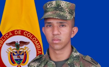 soldado Kevin  Alexis Espinel murió en el hecho. Ejército Nacional