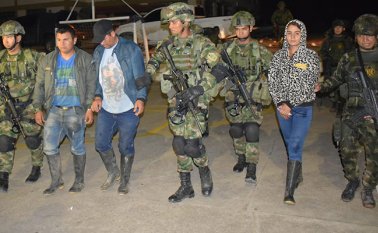 Conformaban el anillo de seguridad de Eutimio Rincón Ramírez. Cortesía