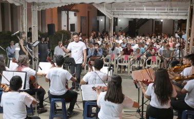 El programa música en la frontera es financiado por la Cancillería colombiana desde el 2013, y se crearon 14 centros musicales en las zonas fronterizas del país.
César Obando / La Opinión