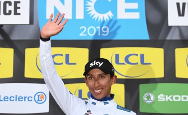 Egan Bernal. AFP