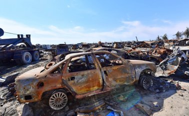 La guerra en Siria empezó en marzo de 2011 con la represión por parte del régimen de manifestaciones pacíficas prodemocráticas. Pero ocho años más tarde, las fuerzas del presidente Asad, con el apoyo de Rusia e Irán, lograron recuperar el territorio perdido y ahora el régimen controla dos tercios del país. AFP