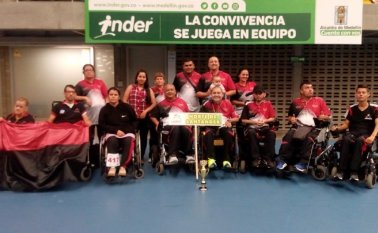 Los rojinegros hicieron una buena presentación en el último clasificatorio a los Juegos Paranacionales que se disputó en Medellín.
Cortesía