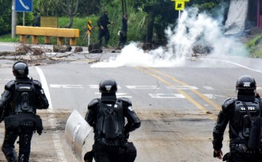 La dirigencia indígena no se ha pronunciado sobre las denuncias del gobierno.   Colprensa