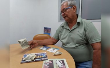 Serafín Angarita Rincón recuerda momentos de su juventud. Hace más de cinco décadas entregó su vida por completo al ciclismo. La Opinión