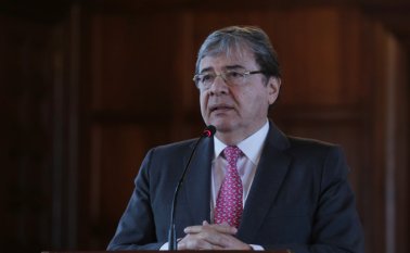Carlos Holmes Trujillo, ministro de Relaciones Exteriores.
Colprensa