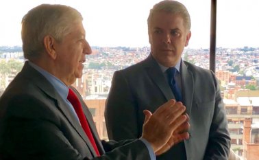 Gaviria recordó que “el Partido Liberal fue el primero en pedirle al presidente Duque retirar las objeciones por considerar que ponen en riesgo el acuerdo de paz”. Archivo