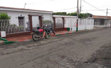 En esta casa de la calle 14 con avenida 10 de La Libertad, ocurrió el hecho. La Opinión