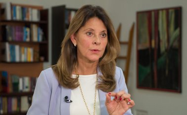 Marta Lucía Ramírez, vicepresidenta de Colombia. Colprensa