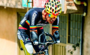 El ciclista paralímpico recibirá apoyo económico e implementación deportiva. Tomada de Twitter