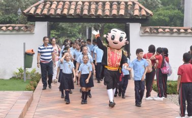 Participaron estudiantes de los colegios públicos de Vila del Rosario. Cortesía
